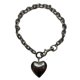 thumbnail image 5 of Collar hipérbole punk de moda con colgante de corazón de amor grande para mujer, 5 of 5