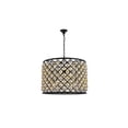 thumbnail image 1 of Elegant Lighting Madison 28" 8 Light Royal Crystal Pendant Lamp, 1 of 8