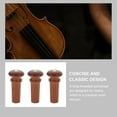 thumbnail image 3 of 3 Pcs Queue de Violon Remplacement Date Bois Queue de Violon, 3 of 9