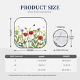 thumbnail image 3 of Vsdgher Wild Herbs Print Car Windshield Sun Shade, Reflective Sunshade Window Sunshade Sun Visor Protector Fit for Cars,Trucks,SUVs-Large, 3 of 6