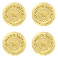 thumbnail image 1 of Trend Enterprises Inc. T-74011 Congratulations Gold Award Seals 32-Pk, 1 of 4