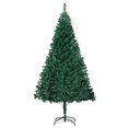 thumbnail image 2 of Charmma Artificial Christmas Tree with Thick Branches Green 47.2" PVC, 2 of 6