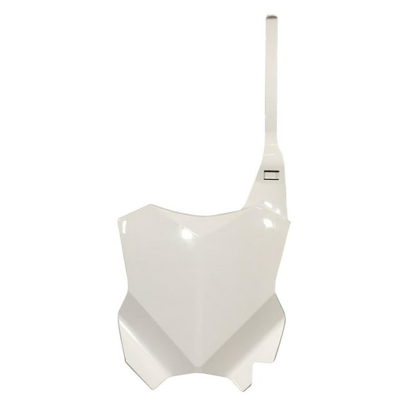 Acerbis 2449390002 Front Number Plate White