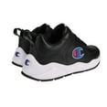 thumbnail image 2 of Champion Men's Shoes 93Eighteen Classic Lace Up Casual Running Walking Sneaker - Black or White (Black, 11), 2 of 5