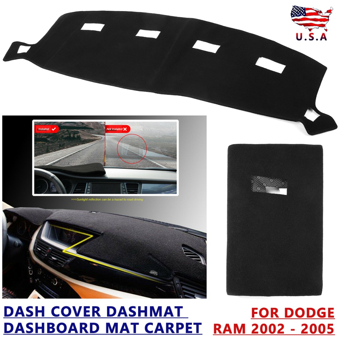 Dashmat Dashboard Mat Dash Cover Carpet For Dodge Ram 1500 2500 3500