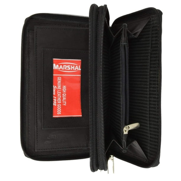 Marshal Wallet DOUBLE ZIPPER LADIES WALLET