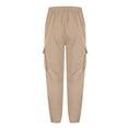 thumbnail image 5 of Viadha Cargo Pants for Men Work Pants Men Elastic Waist Casual Sports Trousers Pants with Multi-pockets, 5 of 6