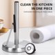 thumbnail image 3 of Sostenedor del tejido Soporte para toallas de papel, encimera con base ponderada y brazo de resorte ajustable, dispensador de toallas de papel fácil de rasgar, cabe en la cocina o para el baño Abanopi Sostenedor del tejido, 3 of 7