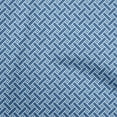 thumbnail image 1 of oneOone Cotton Poplin Twill Royal Blue Fabric Geometrical Craft Projects Decor Fabric Printed By The Yard 56 Inch Wide, 1 of 4