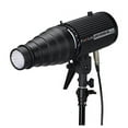 thumbnail image 5 of Fotodiox Pro Snoot with 20 Degree Grid and 4 Color Gels, for Balcar and Paul C Buff (AlienBees, Einstein, White Lightning) Strobe Head Lights, 5 of 5