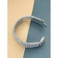 thumbnail image 3 of FABIOLA - Large BRACELET de Tennis Multicouche en Argent, 3 of 5