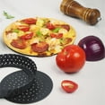 thumbnail image 4 of CNKOO Perforated Pizza Pan Nonstick Baking Mold Oven Mesh Tray Pie Tool Kitchen Cooking Making Bakeware Supplies, 4 of 9
