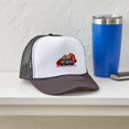 thumbnail image 3 of CafePress - 3 TBFH_Color Copy - Adjustable Unisex Printed Trucker Hat with Mesh Back, 3 of 8