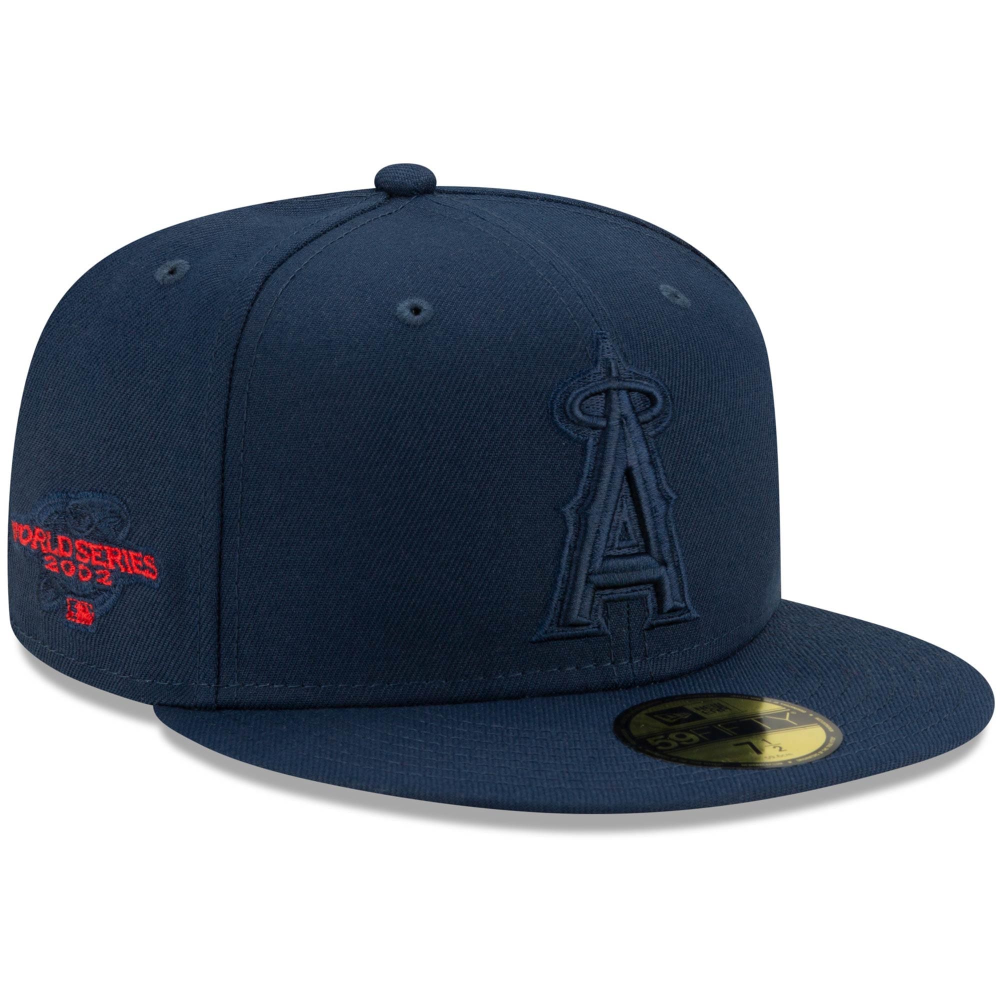 los angeles angels 2002 world series hat