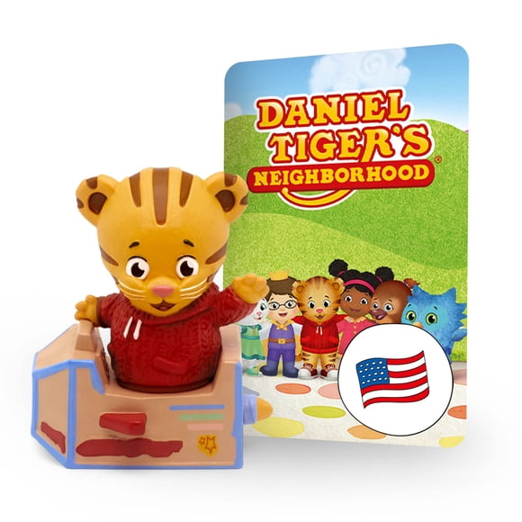 El personaje de reproducción de audio Tonies Daniel Tiger con 14 canciones de más de 3 años