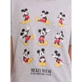 thumbnail image 4 of Mickey Mouse Women's Graphic Tee with Short Sleeves, Sizes XXS-XXL, 4 of 4