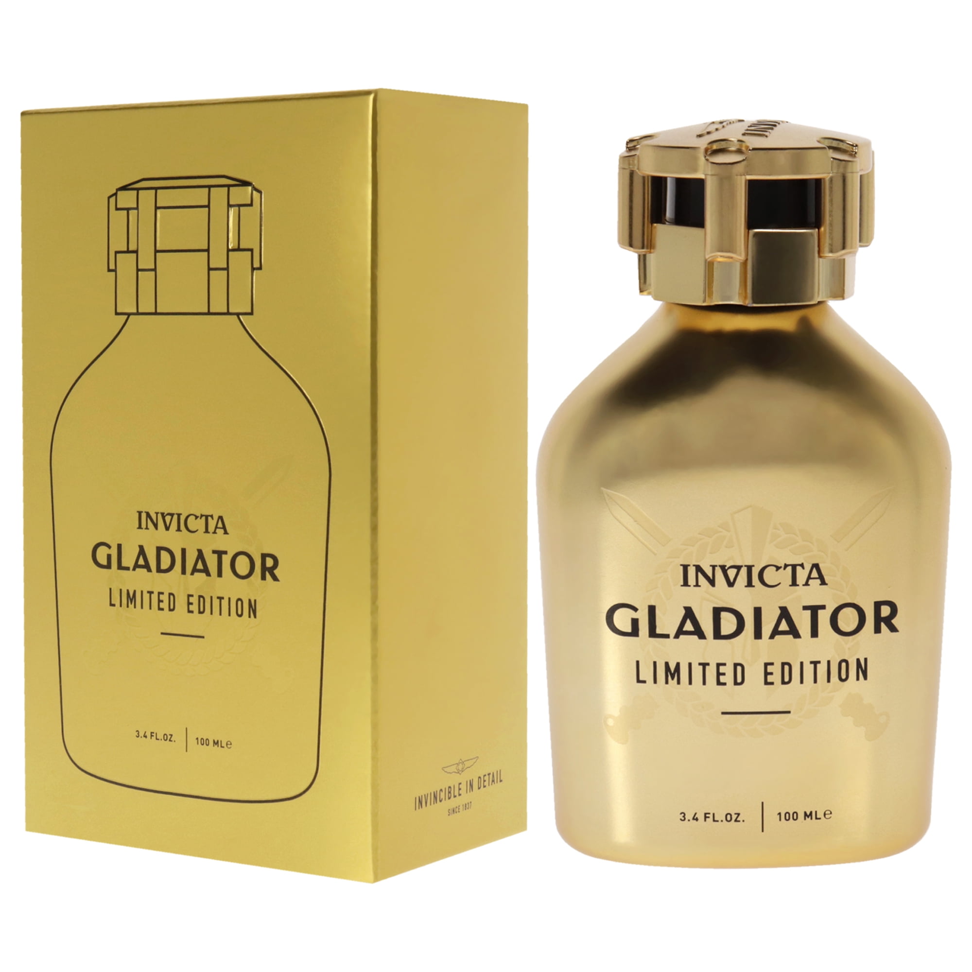 Invicta Gladiator Limited Edition Spray 3.4 oz Fragrances 886678530342