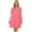 Watermelon Red1, variant on Diufon Women's Nightgowns Summer Casual Lace V Neck Short Sleeve Pajamas Dress Plus Size Home Sleepwear