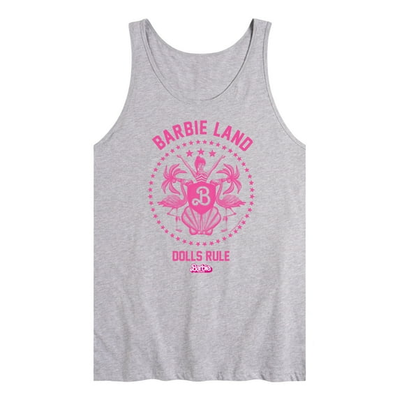 Barbie the Movie - Barbie Land - Dolls Rule - Men's Jersey Tank Top