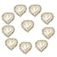 thumbnail image 2 of 10 botones de perlas de cristal con parte trasera plana para decorar vestidos y coser. Blanco, 2 of 9