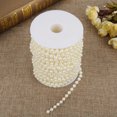 thumbnail image 4 of Pearl Wire Beads Grinding Process Pearl Garland String Abs Imitation Bead For Decorate Wedding Christmas Day, 4 of 8