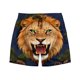 thumbnail image 4 of Pantalones de Baño de Cintura Elástica de los Hombres Divertido Impresión Doble Bolsillo Cinco Puntos Pantalones Cortos de Playa de Verano Seco Rápido, 4 of 9