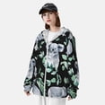 thumbnail image 3 of Kdxio Cartoon Koala Bear Print Women Men Sun Protection UPF 50+ Jackets Zip Up Long Sleeve Hoodie Hiking Lightweight with Pockets, 3 of 7