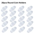 thumbnail image 6 of Yesbay 20Pcs 46mm Plastic Coin Holder Capsule Protector Case Collection Storage Box Clear, 6 of 8