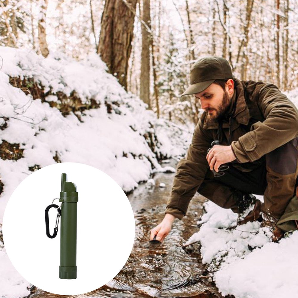 Filtre à Eau Portable En Céramique - Purificateur 0.1 Micron, Capacité 2000L - Pour Camping, Randonnée, Survie