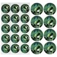 thumbnail image 1 of 10StickersPerSheet 5 Feuilles Rondes Autocollants de Pot de Graines en PVC Vert pour Étiquettes d'Assaisonnement Courantes, 1 of 9