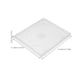 thumbnail image 4 of 6 estuches transparentes para CD: cajas de exhibición transparentes para CD con compartimentos delgados para almacenar dos discos, ideales para el hogar y la oficina, 4 of 8