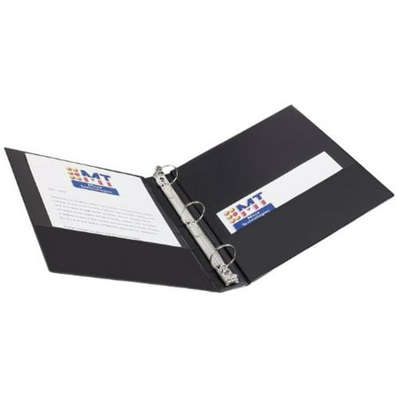 avery economy binder with 1 5 inch round ring black 1 avery 5 inch binder