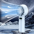 thumbnail image 2 of XGFHYJEH Hand Held Fan, Mini Fan Handheld, Hand Held Fan Rechargeable, Portable Folding Hand Held Cooling Fan, 2 of 4