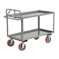 Little Giant Welded Shelf Truck, Lip Shelves, 24 x 36