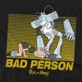 thumbnail image 2 of Rick and Morty Bad Person Women's T Shirt, Bad Person, X-Large, 2 of 6