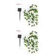 thumbnail image 1 of Advancent de jardín, lámpara de decoración de vid ajustable con hojas de ratán y energía Solar, novedad de 2021, triangulación de envíos, 1 of 6
