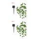 thumbnail image 1 of Yuarrent 2/5/10 m Solar Maple Leaf Vine Garden Leaf Rattan Lámpara de decoración de vid ajustable 5 m 2Conjunto, 1 of 6