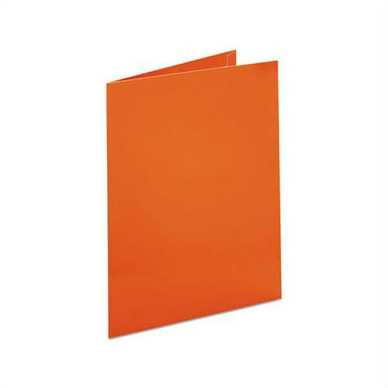 Two-Pocket Laminated Paper Folder, 100-Sheet Capacity, 11 x 8.5, Metallic Copper, 25/Box Two-Pocket Laminated Paper Folder, 100-Sheet Capacity, 11 x 8.5, Metallic Copper, 25/Box