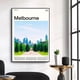 thumbnail image 5 of Póster de viaje de geografía de Oceanía del Pacífico, Sydney, Wellington, Melbourne, lienzo impreso, imagen artística de pared para decoración del hogar y la sala de estar, 5 of 5