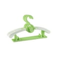 thumbnail image 2 of yuksok 5Pcs Children's Hanger Adjustable Children's Hanger Multifunctional Baby Clothes green, 2 of 8
