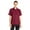 Burgundy, variant on Vtex 0920-6501 Uncommon Threads Womens Utility Shirt 5 Button, Olive - Extra Small