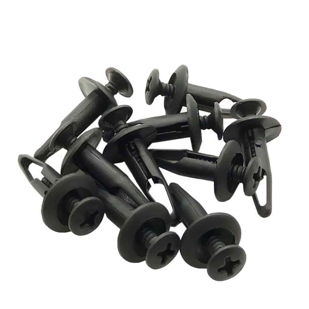 sweethay Paquete de 50 remaches de plástico, parte práctica de automóvil, sujetador de parachoques de patas expandibles, accesorios artesanales Vehículos, repuestos y accesorios Mis sweethay CZ3979-00B