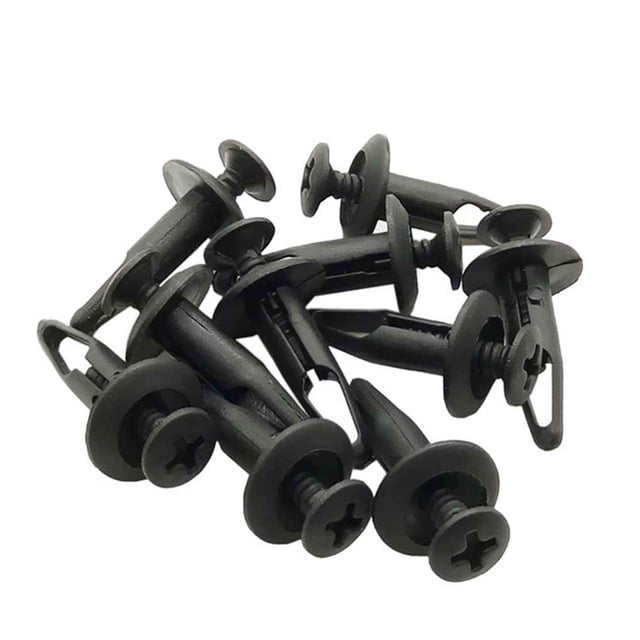 Transemion Pack of 50 Plastic Rivet Replaced Parts Easily Use Bumper Fastener Fixing Fasteners Convenient Craftsmanship Doors Clips 1Set
