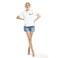 thumbnail image 5 of Blusa con detalle de bolsillo Roman Fashion /Juvenil, 5111 (Blanco) blanco M, 5 of 5