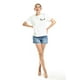 thumbnail image 5 of Blusa con detalle de bolsillo Roman Fashion /Juvenil, 5111 (Blanco) blanco M, 5 of 5