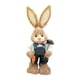 thumbnail image 3 of Figura de conejo de Pascua hecha de paja, adorno de escritorio, decoración de Pascua de dibujos animados Estilo F, 3 of 9