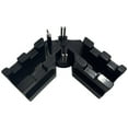thumbnail image 1 of 2 In 1 Mitre Measuring Cutting Tool Precise Miter Saw Protractor 85-180Bevels Cutting Tool Miter Gauge Woodworking Tool for Pipeline Installation Home Improvement Carpentry Work, 1 of 7