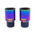 thumbnail image 1 of bicycle pedal extender 9 16 inch threaded pair steel with l and r markings, 1 of 2