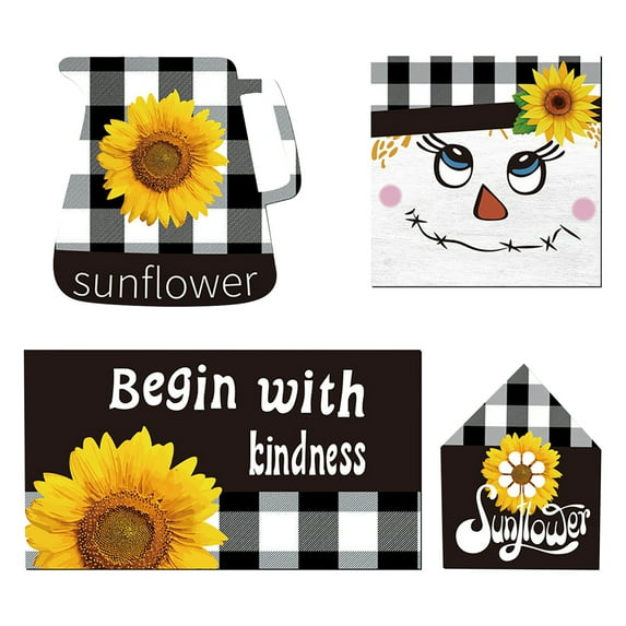 Fridja Christmas Wooden Signs Tray Wooden Sign Table Top Decoration Party Decoration Supplies Christmas Tree Sign