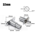 thumbnail image 1 of Home Sliding Door Closet Showcase Furniture Cylinder Head Plunger Lock with Keys, 1 of 4